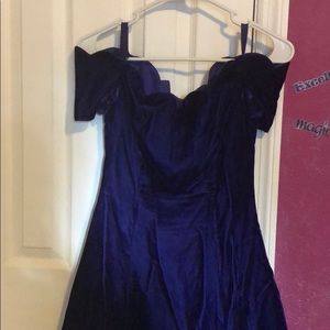 Vintage velvet dress